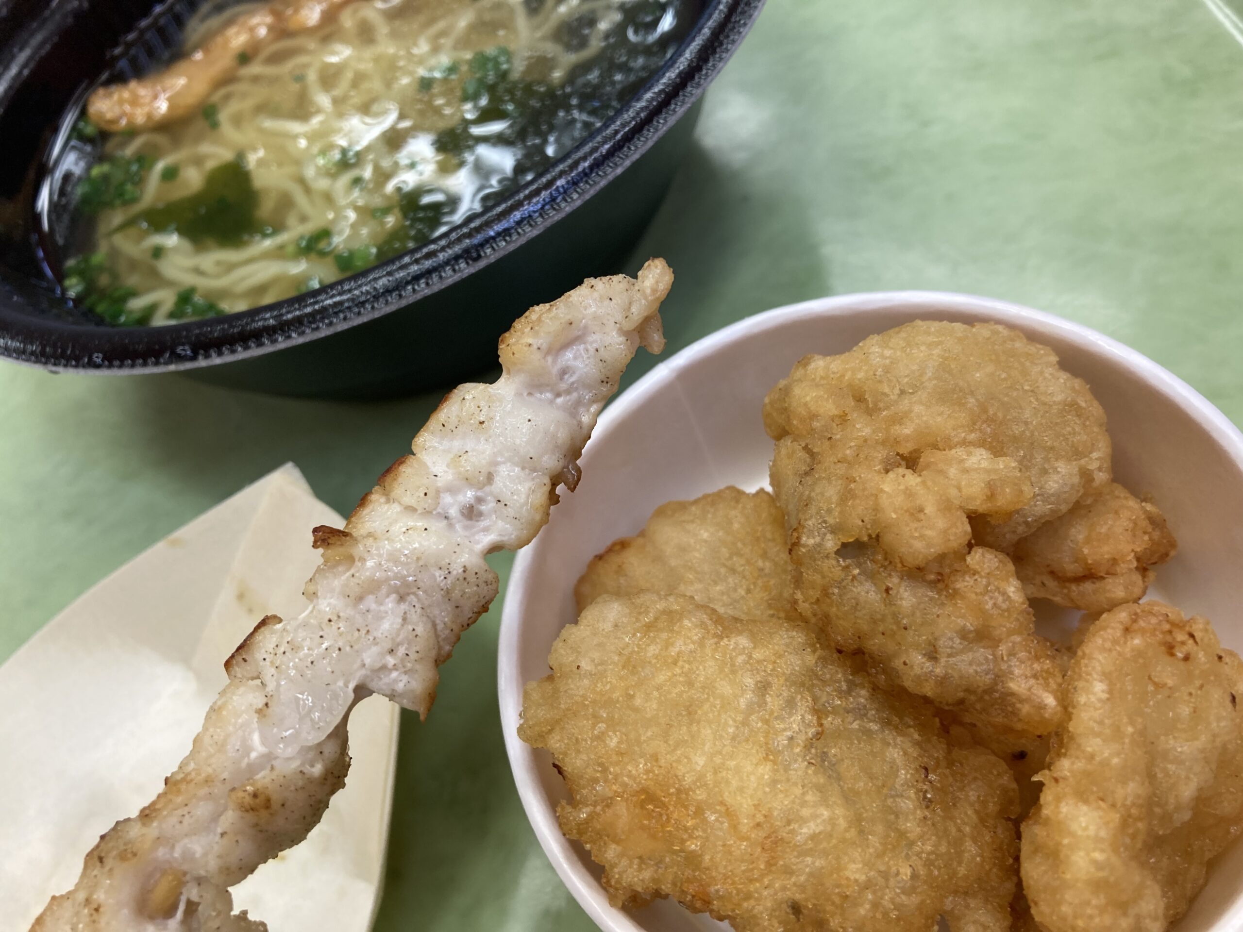 ワニ串・ワニの唐揚げ