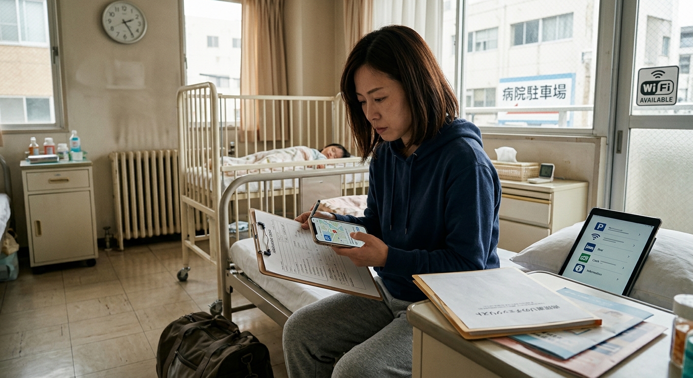 子供の付き添い入院